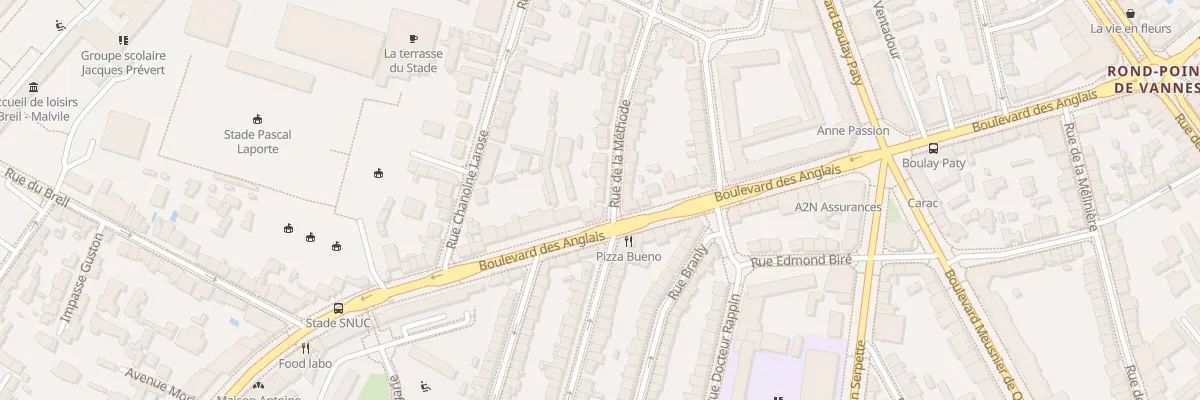Plan du 3 Rue de la Méthode à Nantes