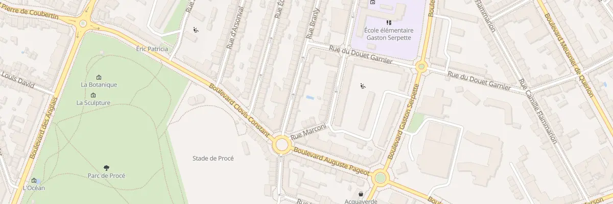 Plan du 12 Rue Branly à Nantes