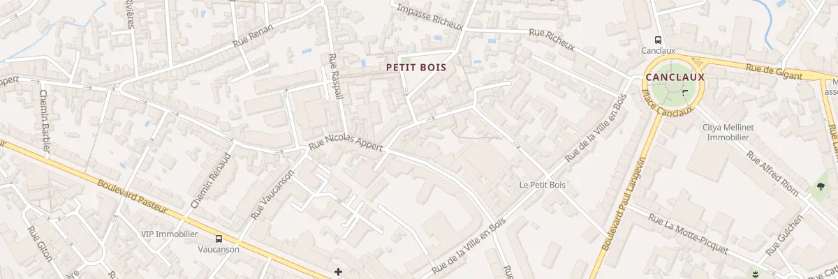 Plan du 18 Rue Nicolas Appert à Nantes