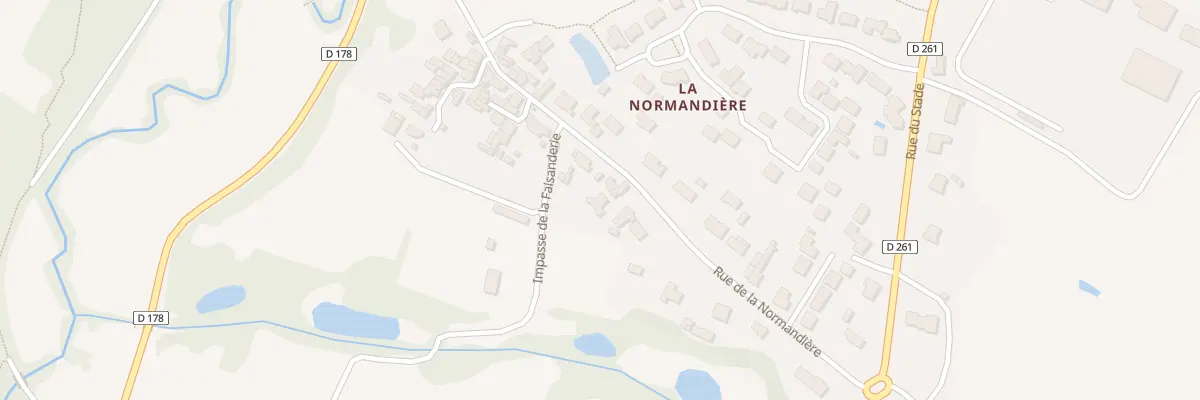 Plan du 34B Rue de la normandière à Corcoué-sur-Logne