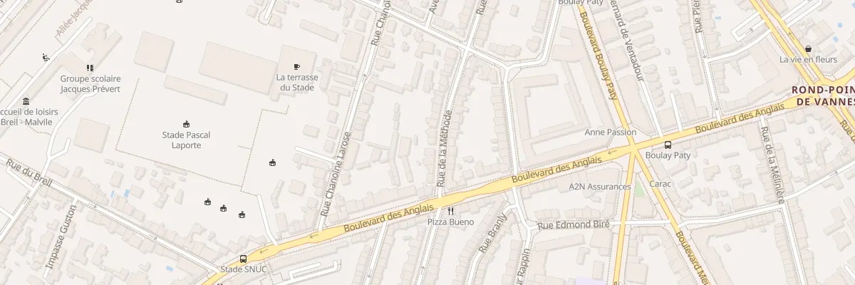 Plan du 11 Rue de la Méthode à Nantes
