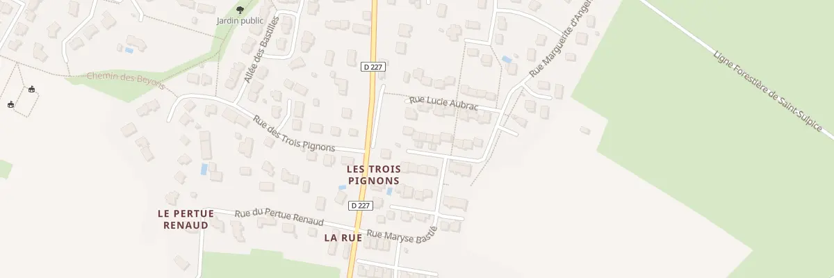 Plan du 10 Rue Edith Piaf à Saint-Sulpice-la-Forêt