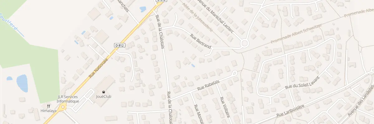 Plan du 7B Rue de la Chalotais à Thorigné-Fouillard