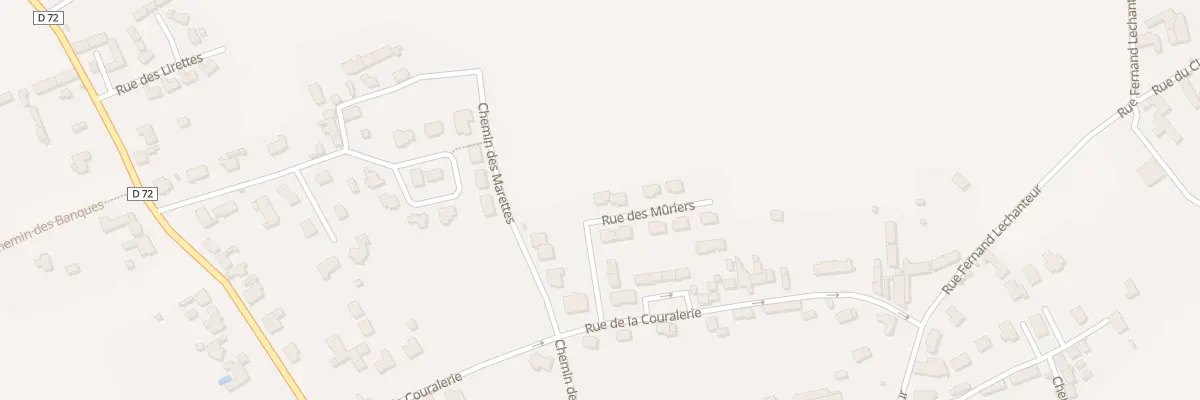 Plan du 1 Rue des Muriers à Agon-Coutainville
