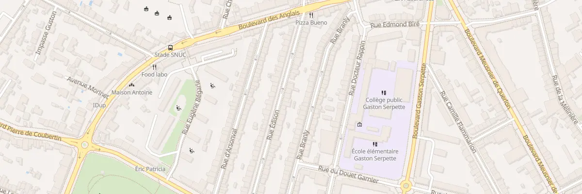Plan du 54 Rue Edison à Nantes