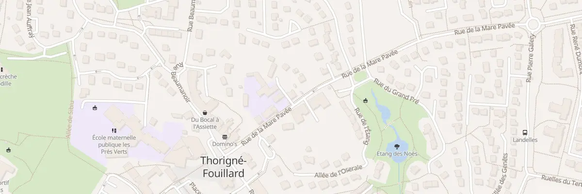 Plan du 9A Rue de la Mare Pavée à Thorigné-Fouillard
