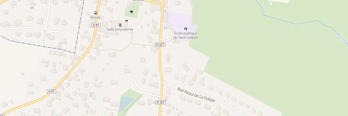 Plan du 13 Route de Saint-Denis à Saint-Sulpice-la-Forêt