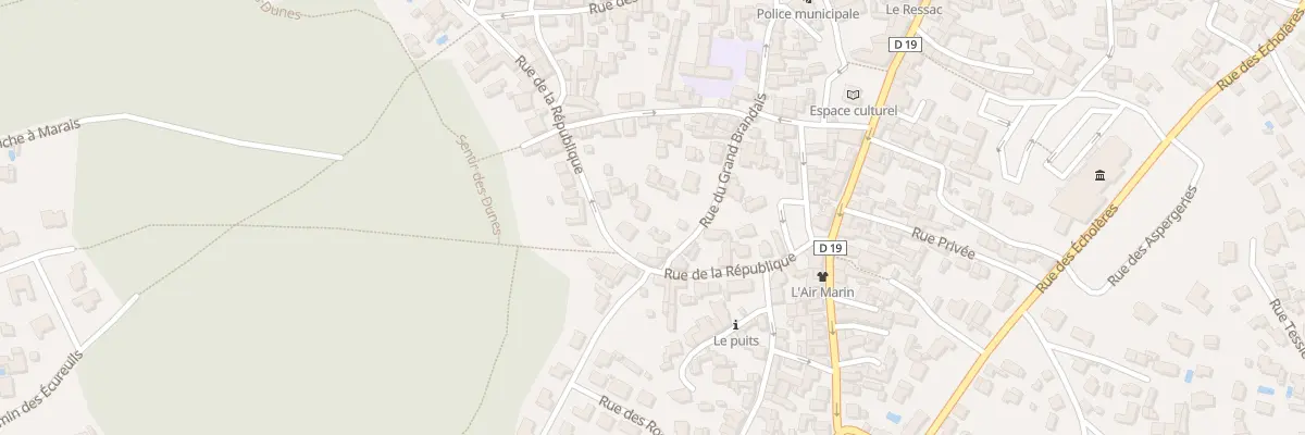 Plan du 5 Rue du grand brandais à Jard-sur-Mer