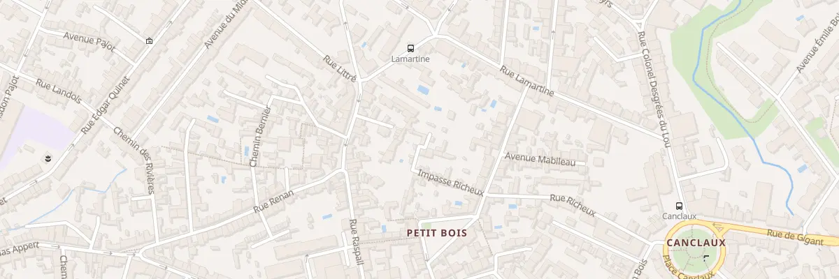 Plan du 10 Imp Richeux à Nantes