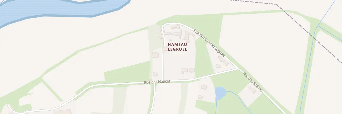 Plan du 61 Rue du Hameau Legruel à Créances