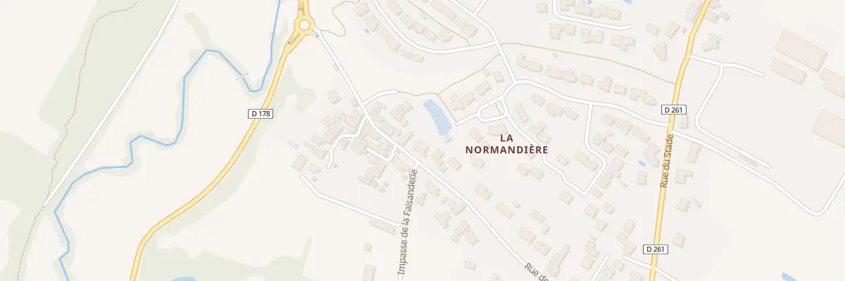 Plan du 13 Rue de la normandière à Corcoué-sur-Logne
