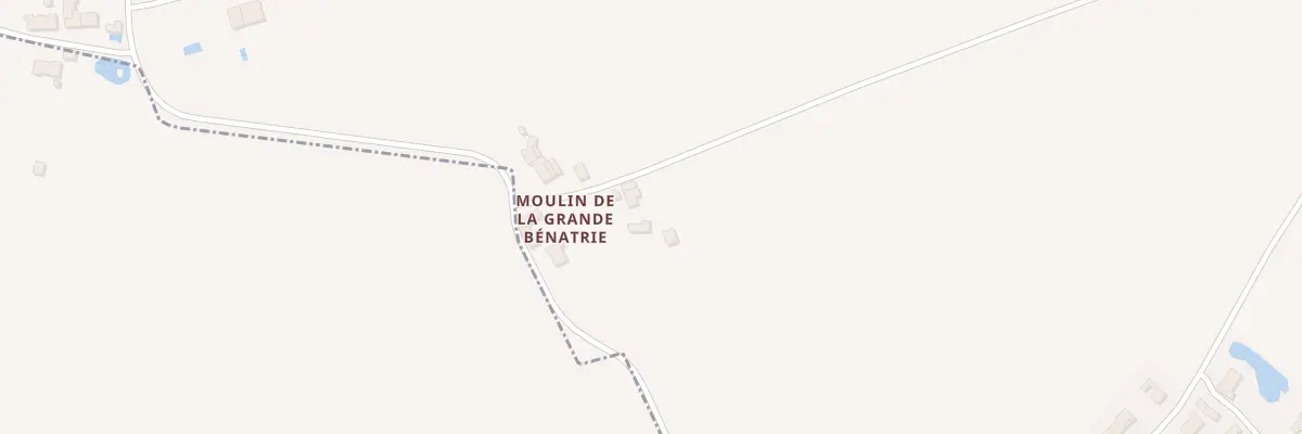 Plan du 5 Moulin de la Gde Benatrie au Girouard