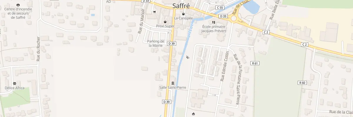 Plan du 16B Av du Château à Saffré