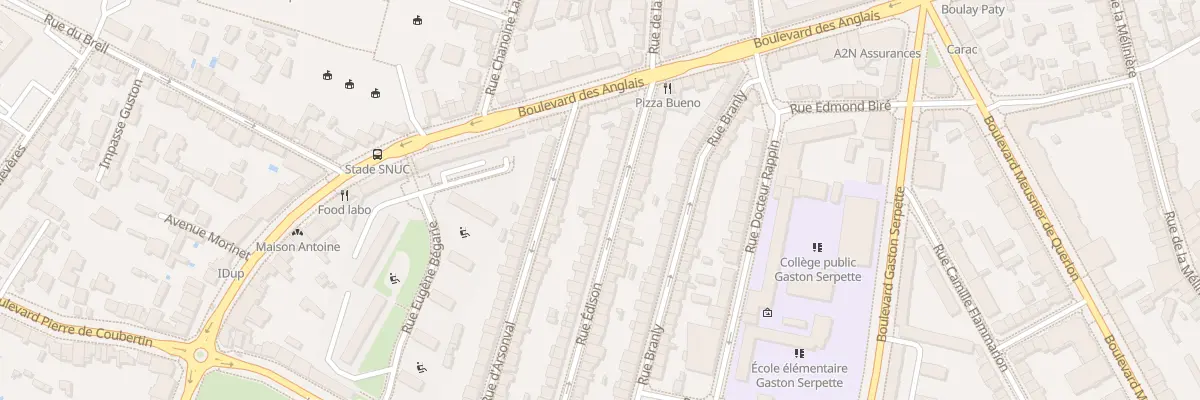 Plan du 61 Rue Edison à Nantes