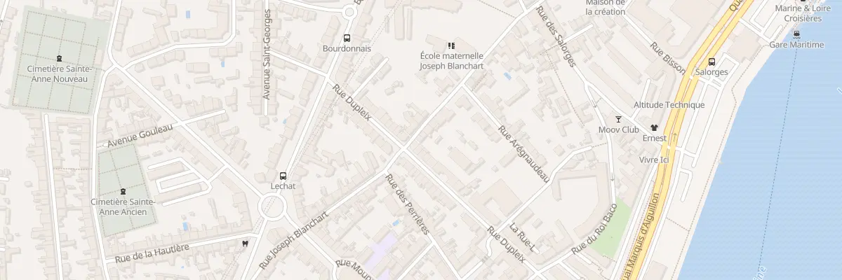 Plan du 105 Rue Joseph Blanchart à Nantes