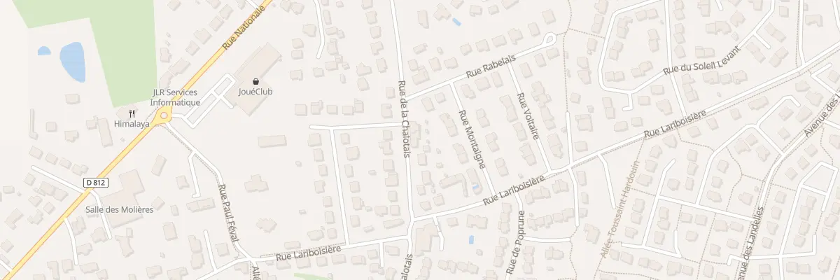 Plan du 21 Rue de la Chalotais à Thorigné-Fouillard