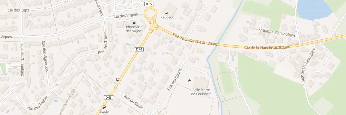 Plan du 41 Rue des Sports à Pont-Saint-Martin