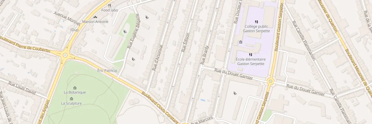Plan du 30 Rue Edison à Nantes