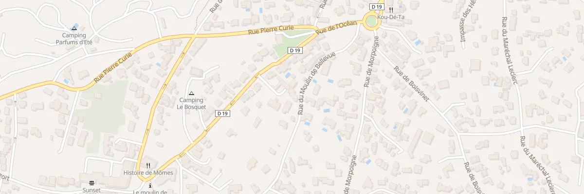 Plan du 15 Rue du moulin de bellevue à Jard-sur-Mer