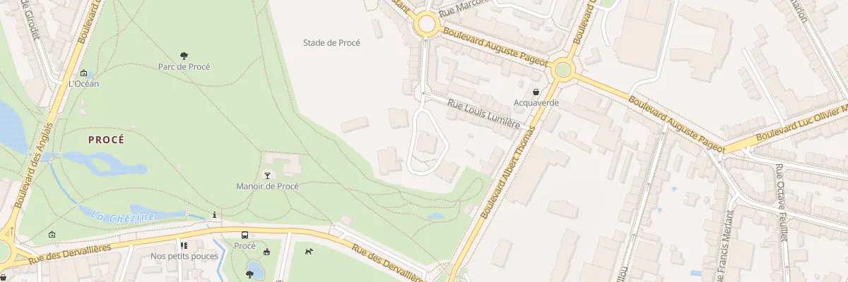Plan du 21 Rue Louis Lumière à Nantes