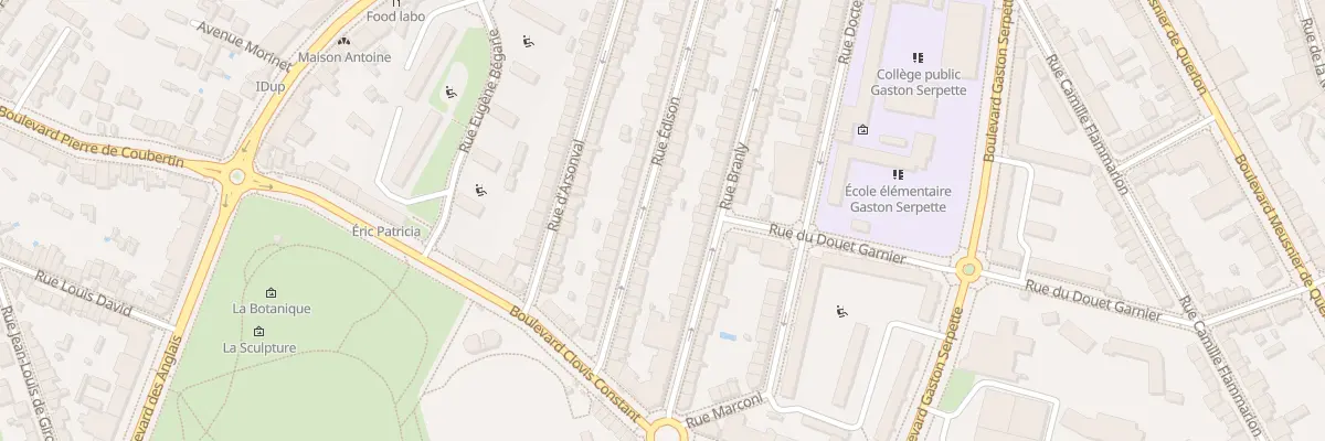 Plan du 26 Rue Edison à Nantes