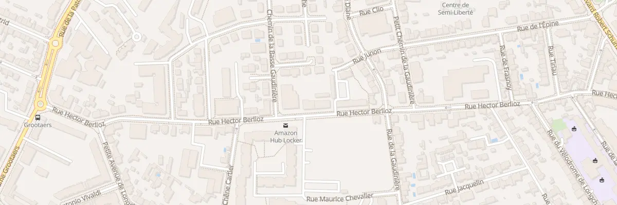 Plan du 60 Rue Hector Berlioz à Nantes