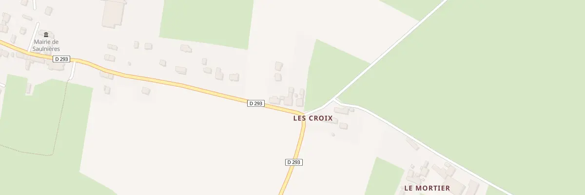 Plan du 67 Les Croix à Saulnières