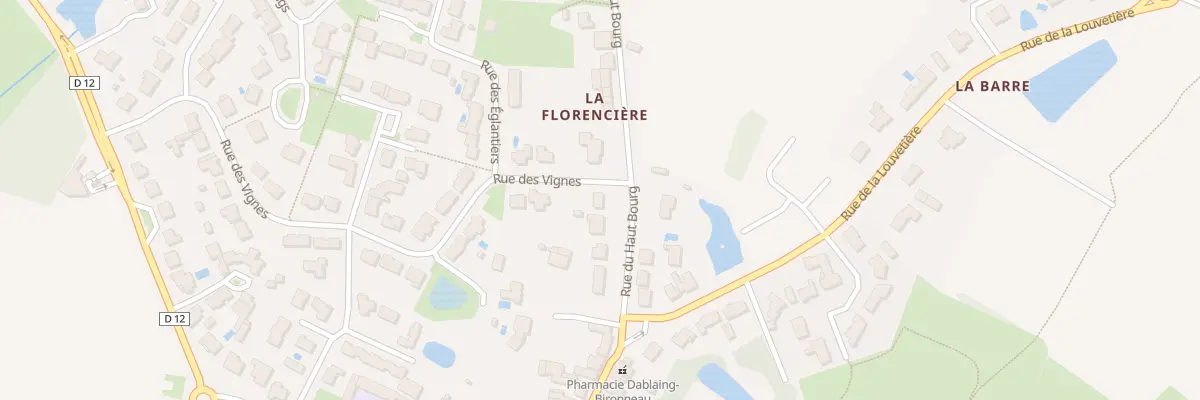 Plan du 11 Rue du Haut bourg à Sainte-Flaive-des-Loups