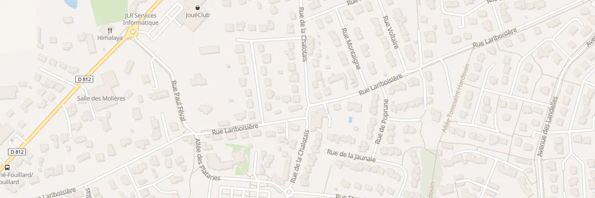 Plan du 32 Rue de la Chalotais à Thorigné-Fouillard