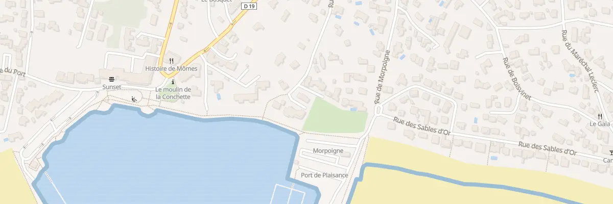 Plan du 6 Rue du moulin de bellevue à Jard-sur-Mer