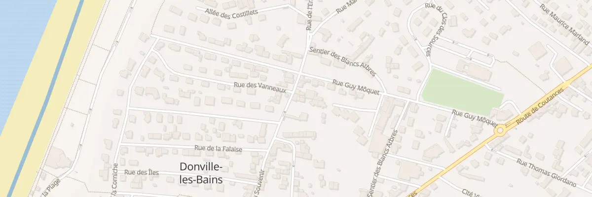 Plan du 28B Rue du Souvenir à Donville-les-Bains