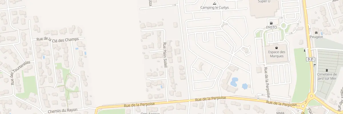 Plan du 12 Rue plein soleil à Jard-sur-Mer