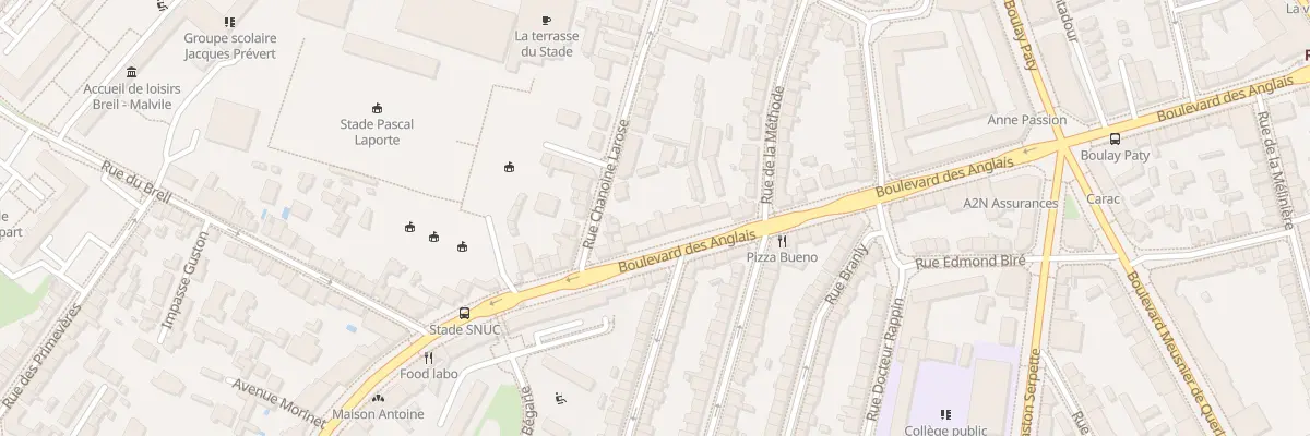 Plan du 52 Bd des Anglais à Nantes