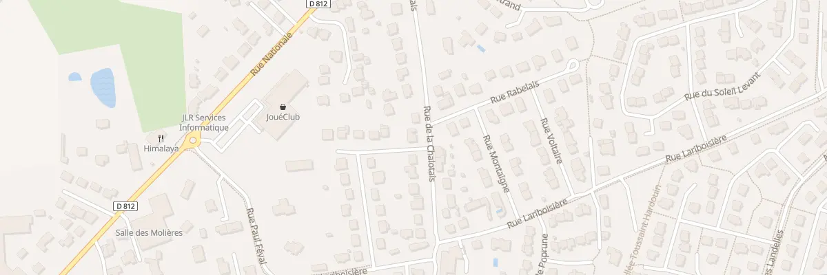 Plan du 20 Rue de la Chalotais à Thorigné-Fouillard