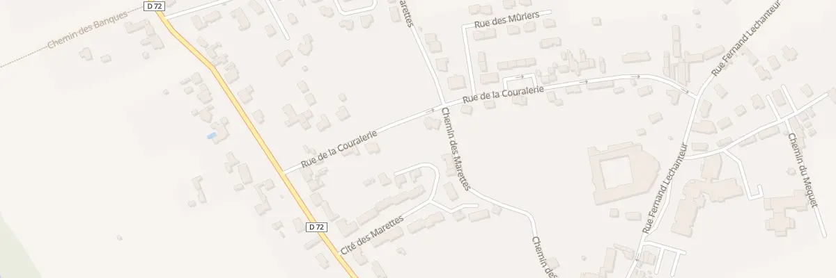 Plan du 6 Rue de la Couraierie à Agon-Coutainville