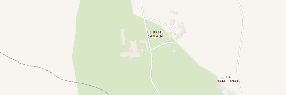 Plan du 4 Le Breil Samain à Saint-Rémy-du-Plain