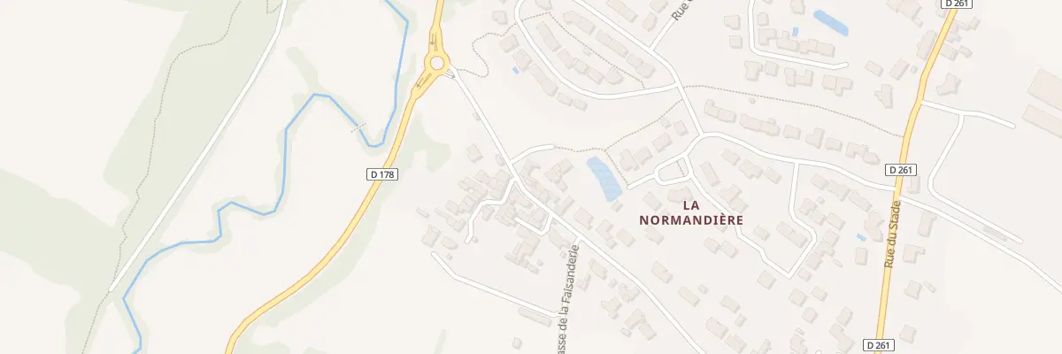Plan du 1 Rue de la normandière à Corcoué-sur-Logne