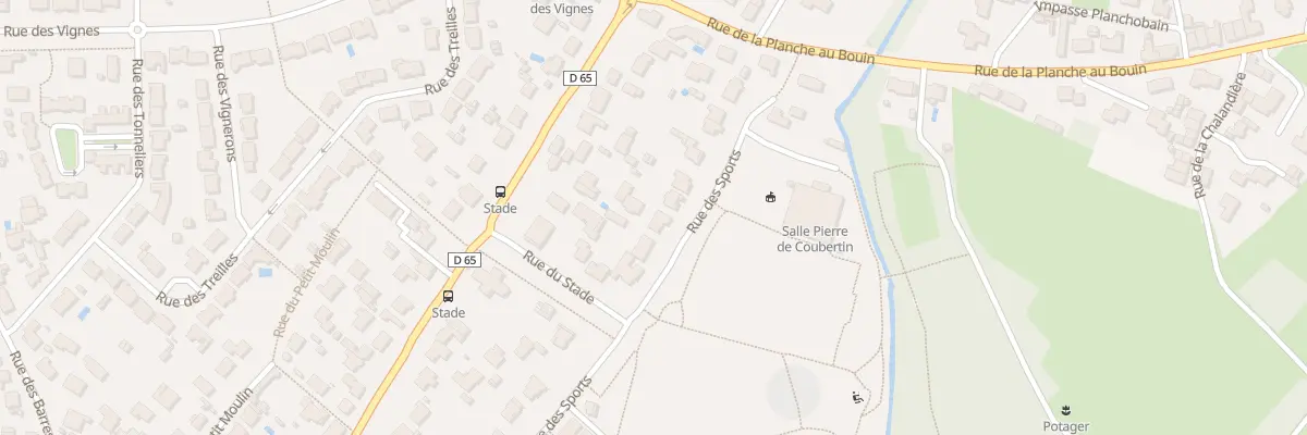 Plan du 33 Rue des Sports à Pont-Saint-Martin