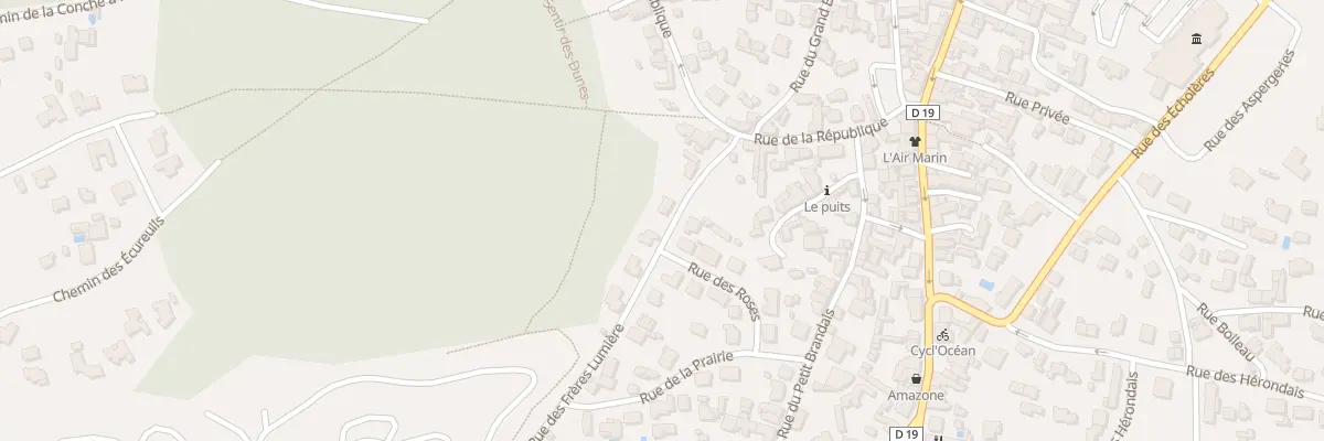 Plan du 25 Rue des frères lumière à Jard-sur-Mer