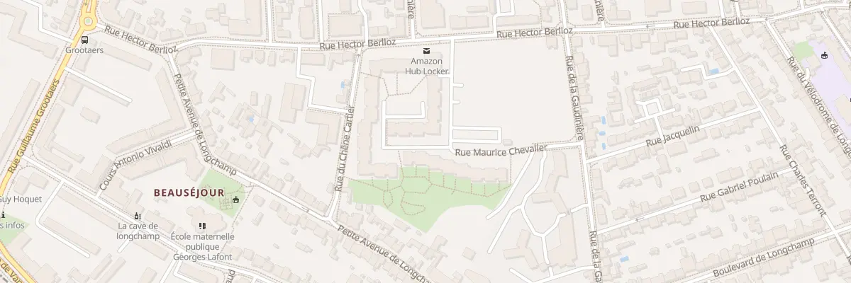 Plan du 75 Rue Hector Berlioz à Nantes