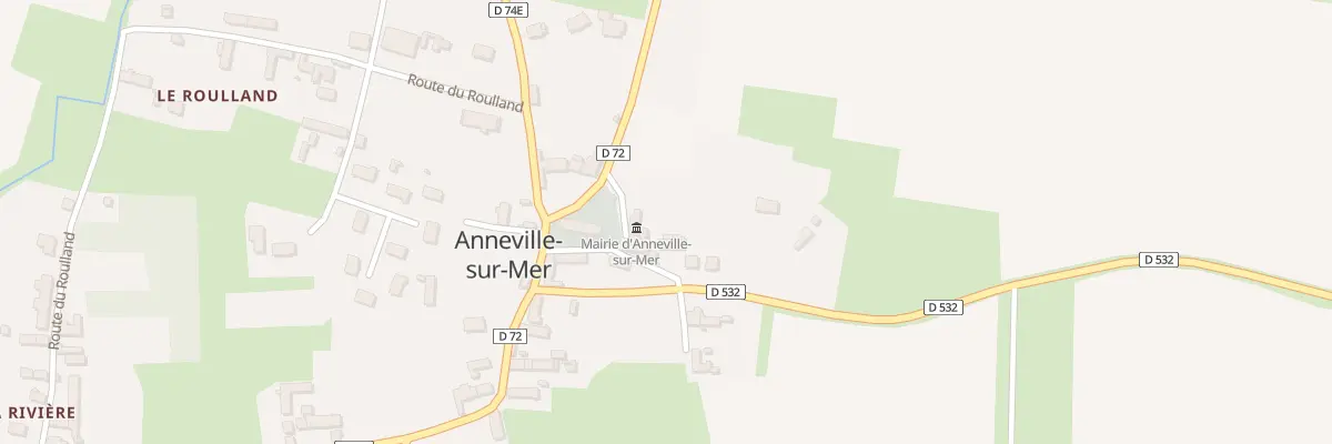 Plan du 7 Ven de la Gallerie Anneville à Gouville-sur-Mer