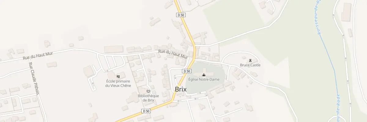 Plan du 33 Pl Robert Bruce à Brix