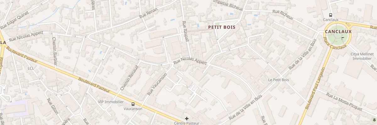 Plan du 19 Rue Nicolas Appert à Nantes