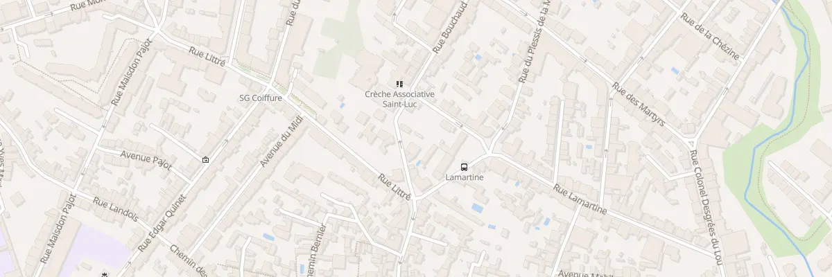 Plan du 10 Rue Bouchaud à Nantes