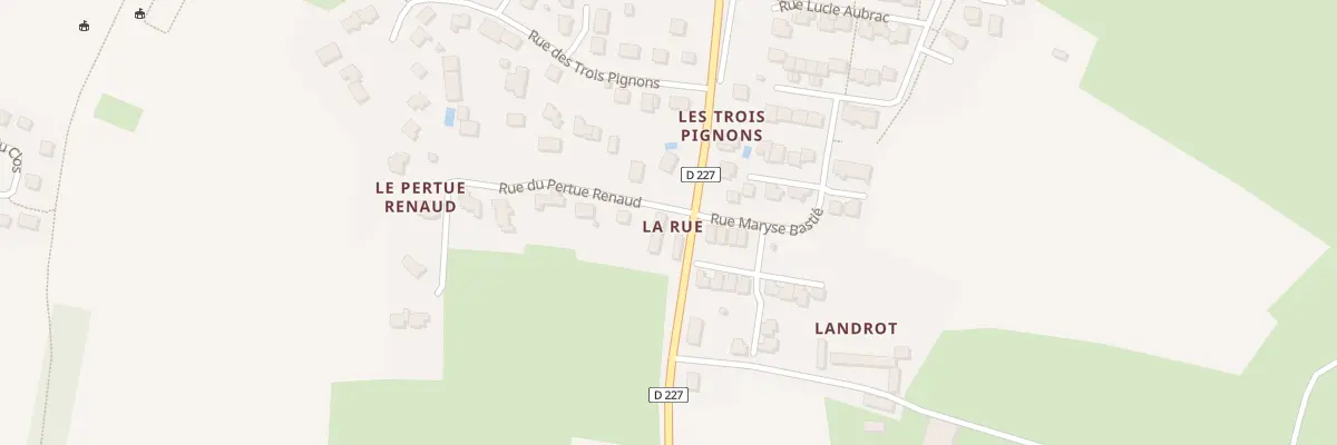 Plan du 52 Rte de Saint-Denis à Saint-Sulpice-la-Forêt