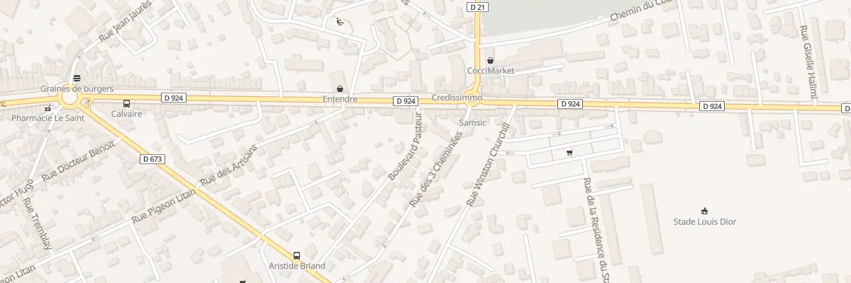 Plan du 26B Bd Pasteur à Granville