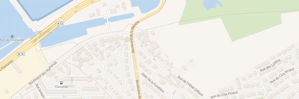 Plan du 440 Rue Hotel Giffard à Cherbourg-en-Cotentin