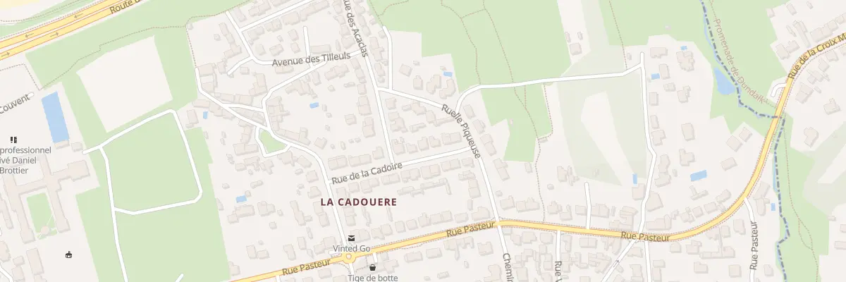Plan du 7 Rue de la Cadoire à Bouguenais