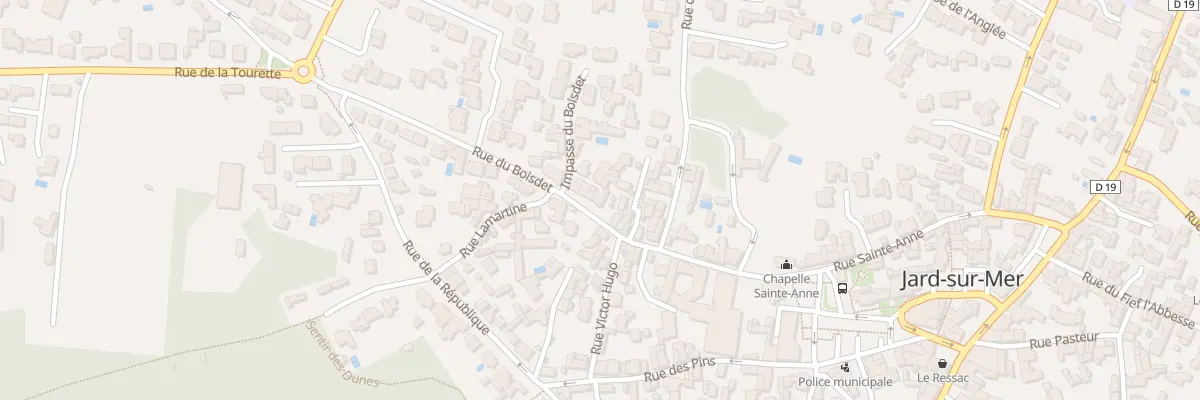 Plan du 26 Rue du boisdet à Jard-sur-Mer