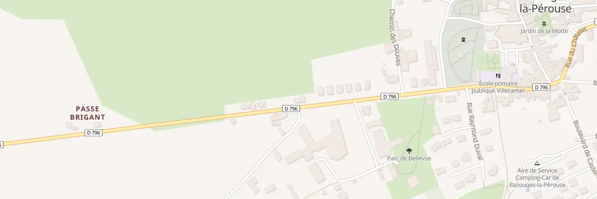 Plan du 20 Av De Combourg à Bazouges-la-Pérouse